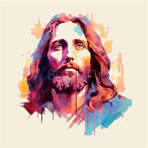 Premium Vector Vector Illustration Of Jesus Christ