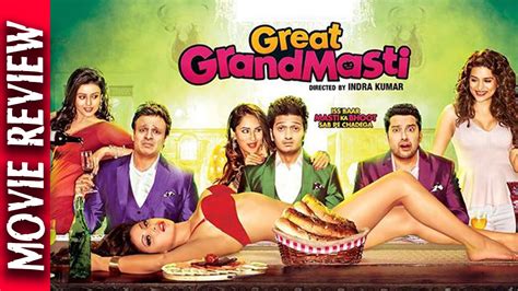 Great Grand Masti Movie Review Ritesh Deshmukh Vivek Oberoi Aftab Bollywood Gossip