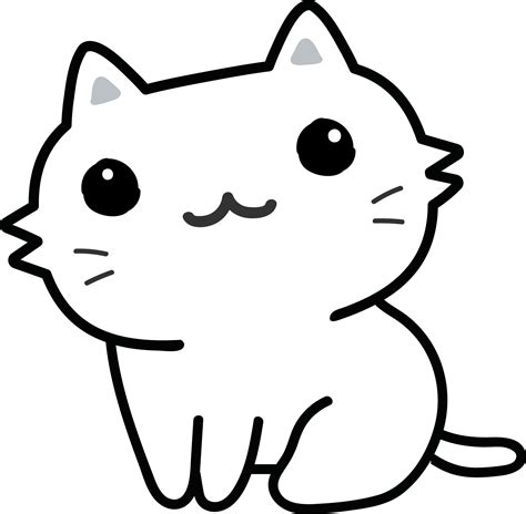 Cute Cat Cartoon Kitty 8483959 Png