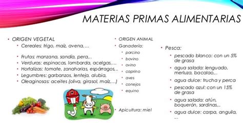 Materias Primas Vegetales Y Animales