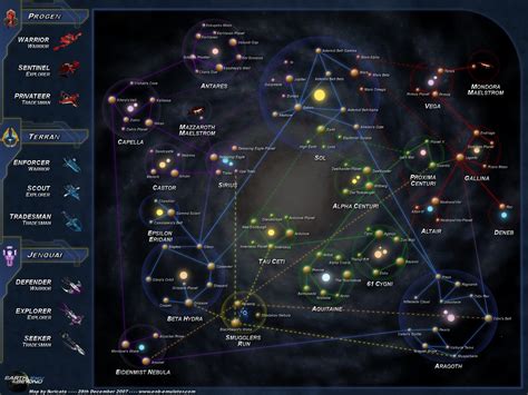 Star Trek Online Game Sci Fi Futuristic Poster Map Wallpaper