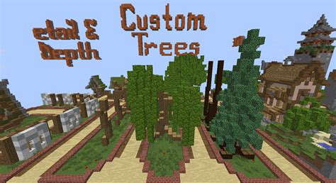 There are even different kinds of tables! How to Build Custom Trees in Minecraft | Minecraft Flick