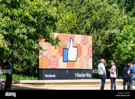 Facebook Headquarters In Menlo Park California Silicon Valley