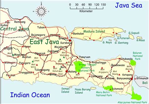 15 East Java Map