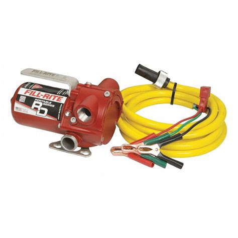 Fill Rite Rd1212nn 12 Volt Dc 12 Gpm Portable Fuel Transfer Pump With