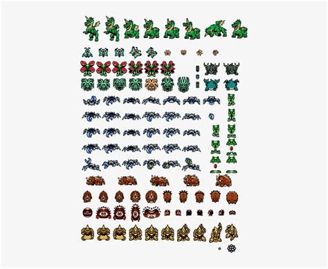 Legend Of Zelda Nes Sprite Sheet