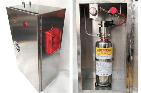 China Automatic Wet Chemical Kitchen Fire Suppression System With