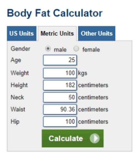 Body fat calculator calculates body fat percentage based on skinfold measurements or a simple waist measurement. Body Fat Calculator » OFFICETEMPLATES.NET