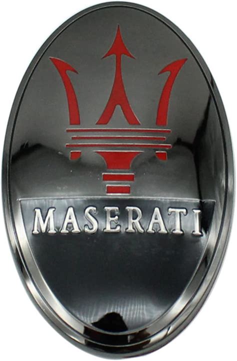 Amazon Com Zbosrma Fit Maserati Hood Emblem Front Engine Cover Emblem Hood Mark Badge For
