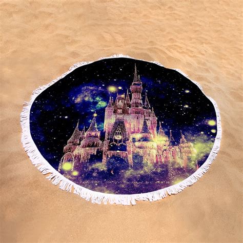 Celestial Palace Round Beach Towel By Johari Smith Pixels