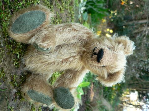 Travis Ooak Handmade Miniature Mohair Teddy Bear By Lisabears On Etsy