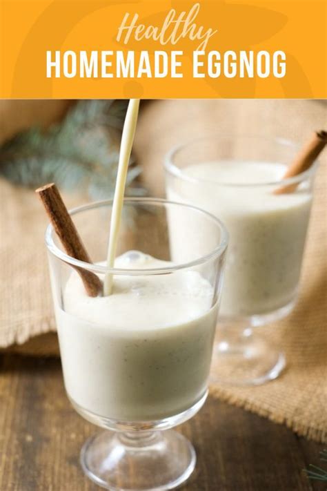Youll Never Get Store Bought Again Recipe Homemade Eggnog