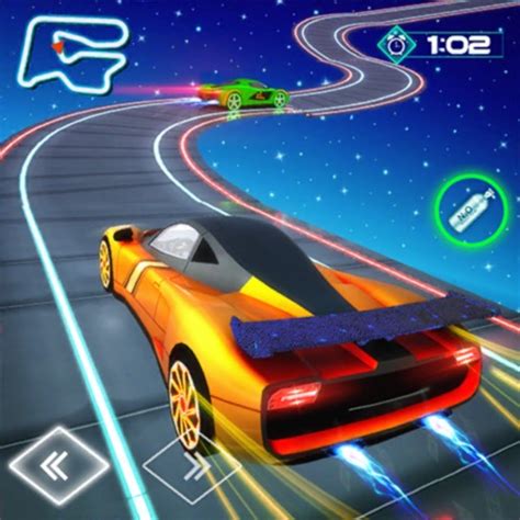 Stickman Neon Car Racing By Hitbox Games