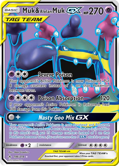 The english expansion was released on october 10, 1999. Muk & Alolan Muk-GX — PkmnCards