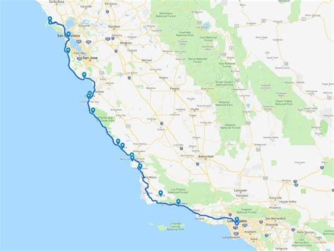 Planning A Pacific Coast Highway Road Trip From San Francisco To Los