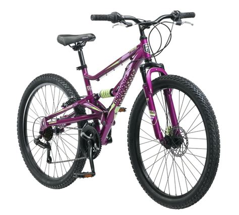 Mongoose Saga 26″ Womens Mountain Bike Purple Mongoose Bikes