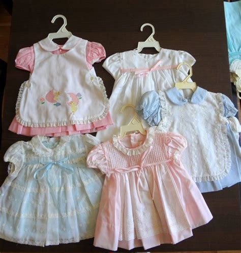 Vintage Baby Girl Dresses From The 1960s 1970s Vintage Baby