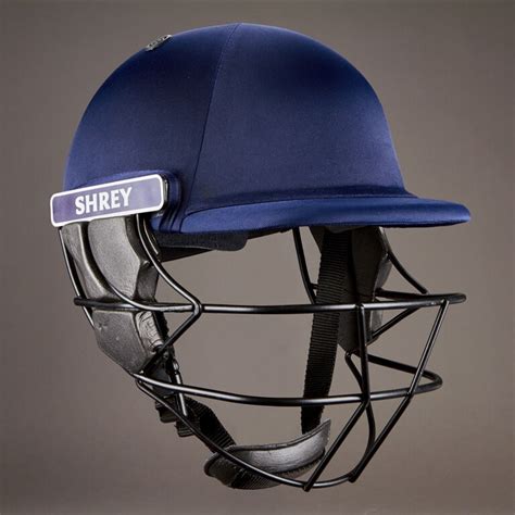 Shrey Armor Mens Cricket Helmet Batting Equipment Navy