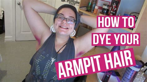 How To Dye Your Armpit Hair Why I Dont Shave Mine Rachealleerose