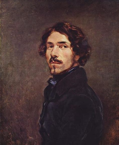 Eugene Delacroix Self Portrait