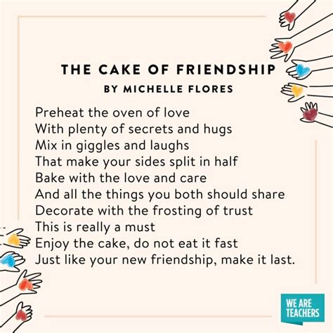 Cute Friendship Poems For Girls