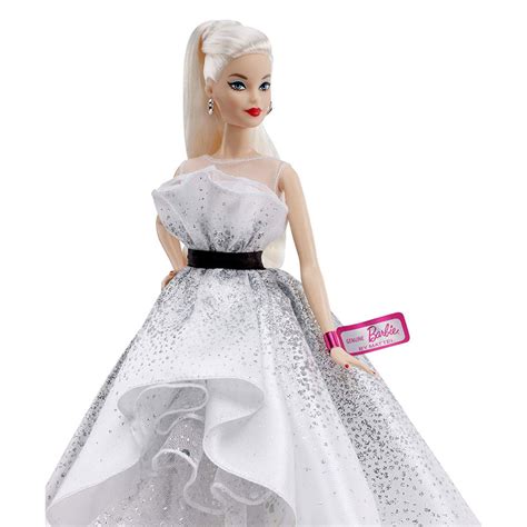 Кукла 60 я годовщина 60th Anniversary коллекционная Black Label Barbie Mattel Fxd88