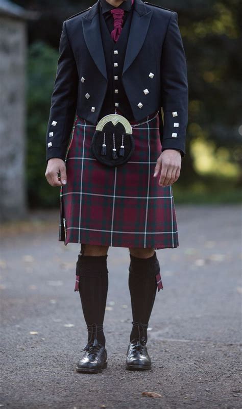 Hunting Macgregor Tartan Kilt Hire Scottish Clothing Scottish