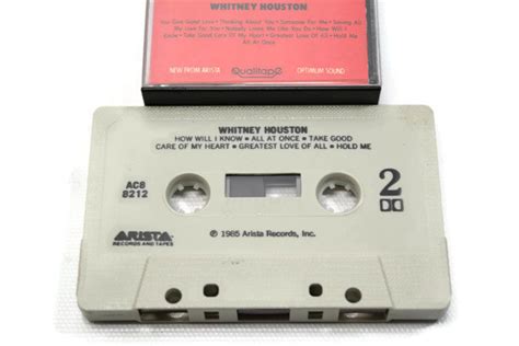 whitney houston vintage cassette tape whitney houston the vintedge co