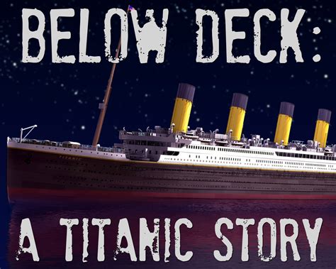 The titanic left southampton on its maiden voyage on wednesday, april 10, 1912 at 12:00 noon. BELOW DECK: A TITANIC STORY | English Quiz - Quizizz