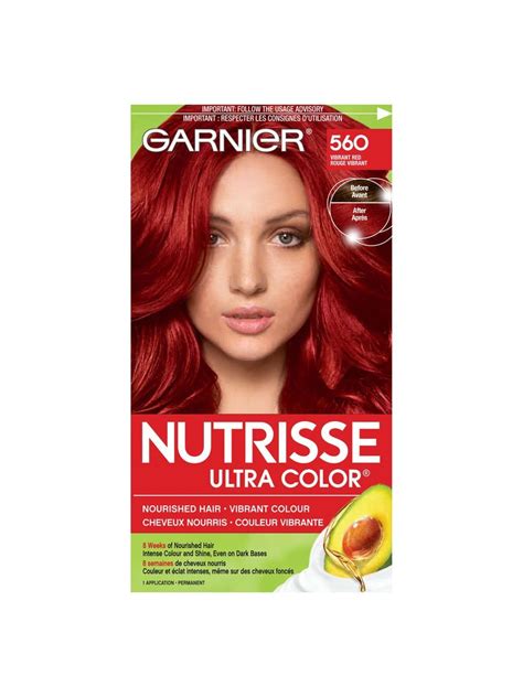 560 Vibrant Red Garnier Nutrisse Ultra Color