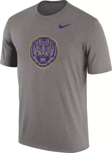 Nike Mens Lsu Tigers Grey Authentic Tri Blend T Shirt Dicks Sporting Goods