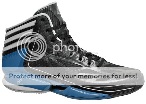 Adidas Adizero Crazy Light 2 Basketball Shoes Black Blue Ricky