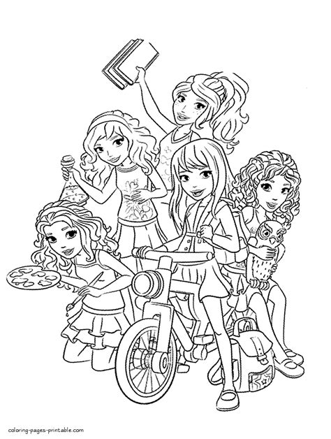 Olivia, mia, andrea, emma, and stephanie, and their lives in heartlake city depicting their houses, hobbies, cars and favourite places to spend free time. Gloves Coloring Page at GetColorings.com | Free printable ...