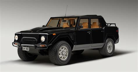 Lamborghini Looks Back On Its First Suv The Lm002 Torque