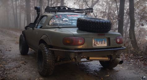 Lifted Supercharged Mazda Miata Is An Off Road Beast But Not