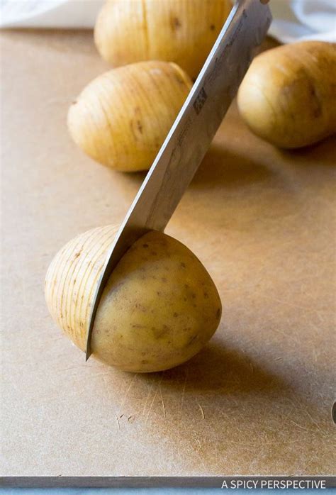 Hasselback Potatoes Look Super Impressive But Are So Easy To Make