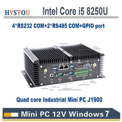 Buy Rs485 Com Industrial Mini Pc Core I5 8250u Windows