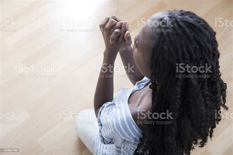 Young African Woman Praying Stock Photo Download Image Now Istock