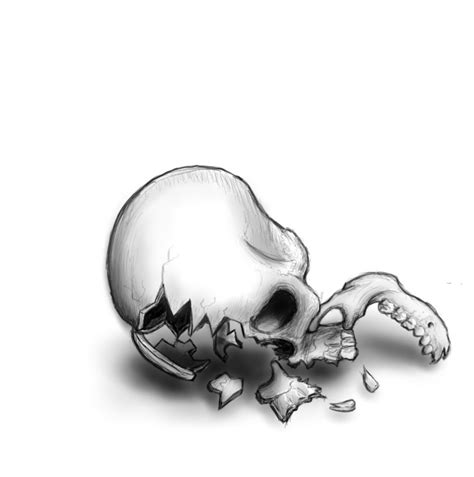 Broken Skull 1 By Wlbrndl1206 On Deviantart