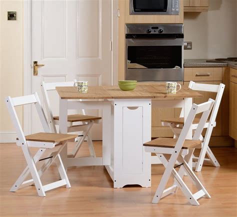 Southcase Folding Dining Set With 4 Chairs Wayfair £150 Pine Chairs
