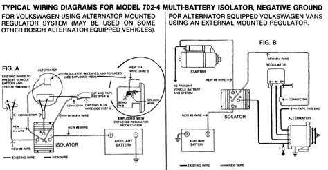 Step By Step Guide Wiring Diagram For A 12v Battery Isolator Switch