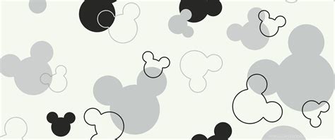 White Mickey Mouse Head Wallpapers Interiordecorating Desktop Background