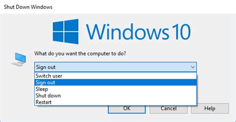Windows 10 Close Desktop Default Action Geek Rant Dot Org