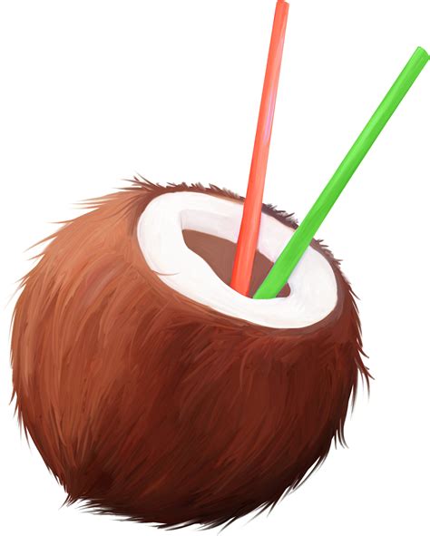 Whole Coconut Clip Art