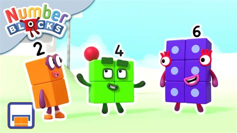 Numberblocks Even Tops Club Numbers Are Everywhere Educational