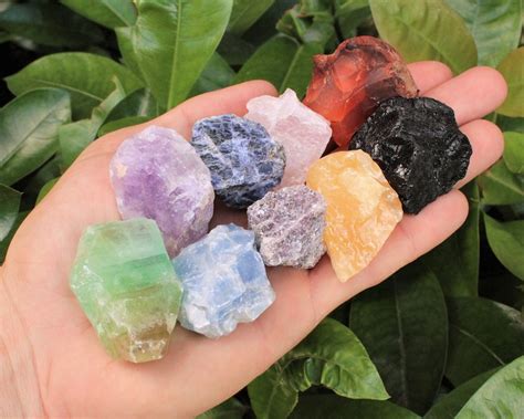 Natural Raw Crystals Calcites Gemstones Rocks Bulk 9 Etsy