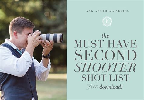 A Second Photographers Responsibility On The Wedding Day