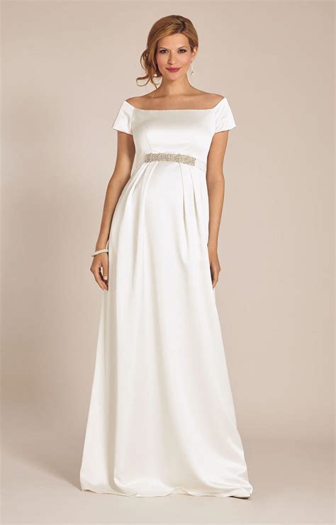 Find your perfect maternity wedding dress. Aria Maternity Wedding Gown Ivory - Maternity Wedding ...