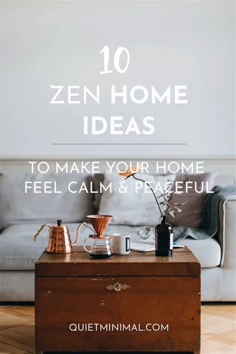 10 Zen Home Decor Ideas For A Calm And Peaceful Interior Design