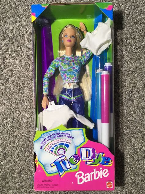 1998 Tie Dye Barbie Etsy Barbie Barbie Sets Cute Dolls